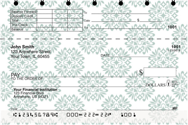 Rockin' Morrocan Top Stub Checks