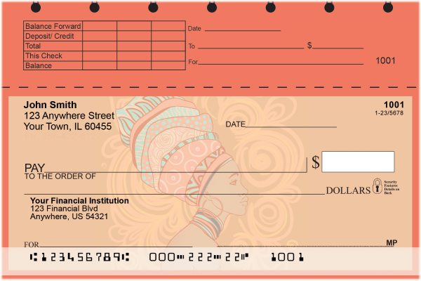 Gele Top Stub Checks