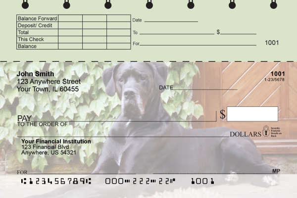 Great Danes Top Stub Checks
