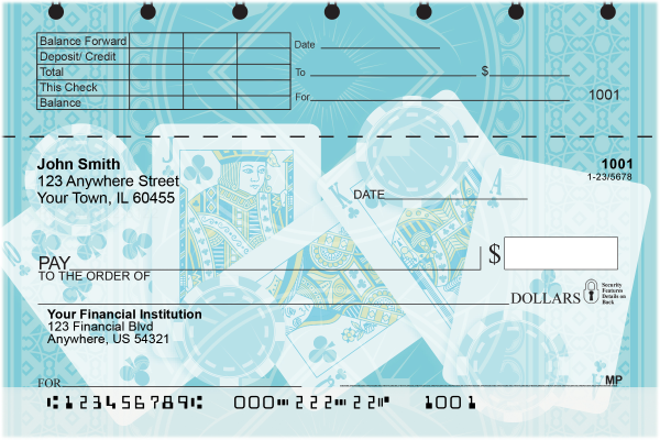 Dealer's Choice Top Stub Checks