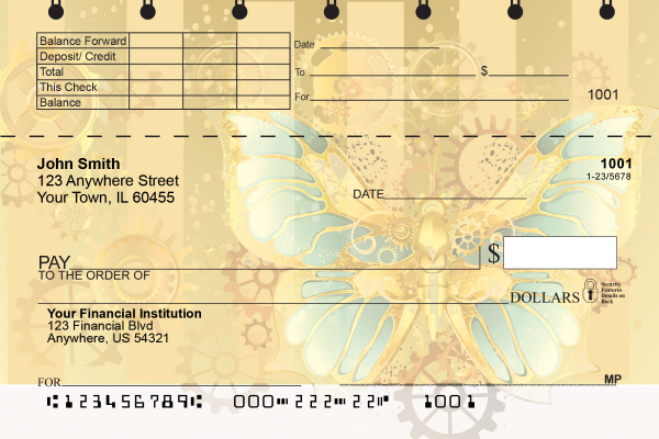 Steampunk Top Stub Checks