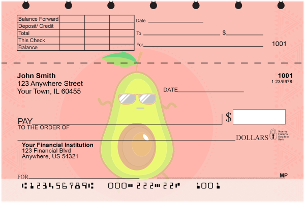 Amazing Avocados Top Stub Checks