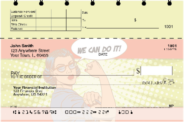 Girl Power Top Stub Checks