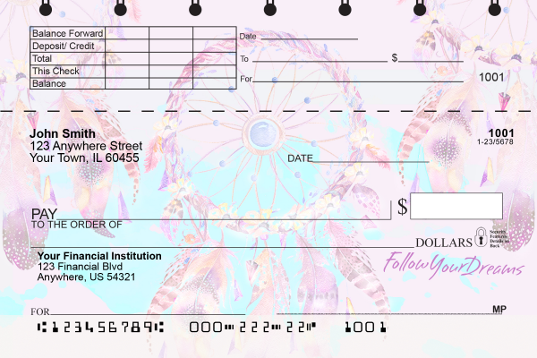 Dream Catchers Top Stub Checks