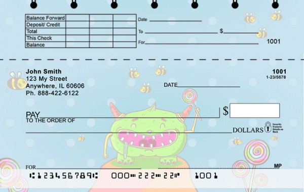 Monsters Top Stub Checks