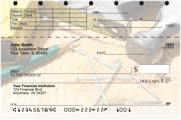 Wood Works Top Stub Checks