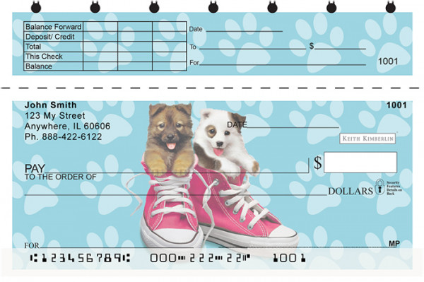 More Sneaker Pups Top Stub Checks by Keith Kimberlin