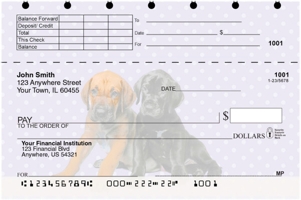 Great Dane Pups Keith Kimberlin Top Stub Checks