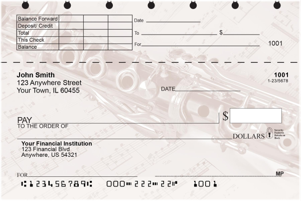 Harmonious Music Top Stub Checks