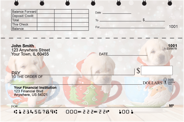 Howling Holidays Top Stub Checks