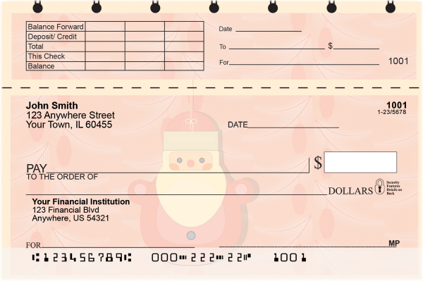 Merry Memories Top Stub Checks