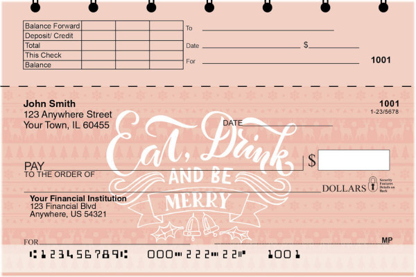 Be Merry Top Stub Checks