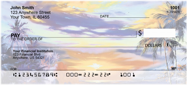 Hawaii Sunsets Personal Checks