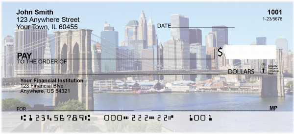 City Skyline Personal Checks