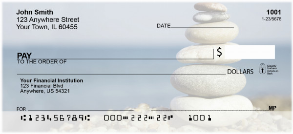Zen Stones in Nature Checks