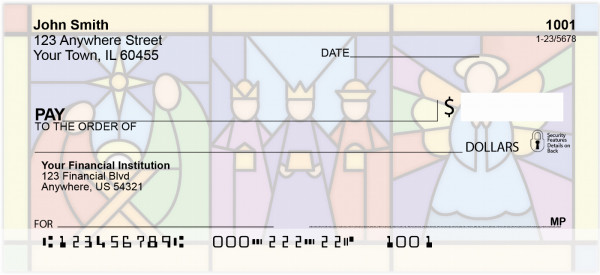 Holiday Inspirations Personal Checks
