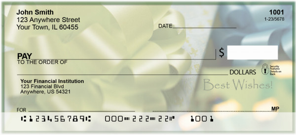 Best Wishes Personal Checks