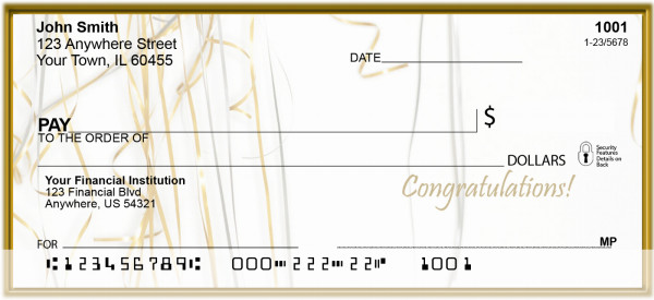 Congratulations Personal Checks