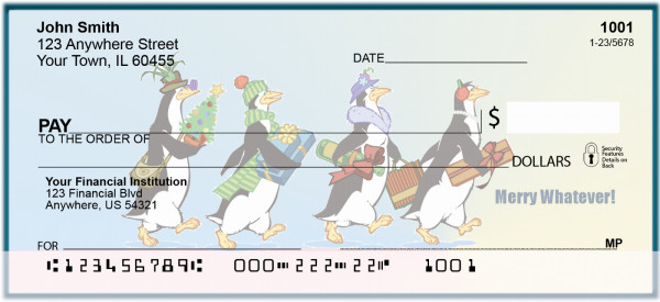 Merry Whatever Personal Checks