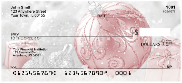 Holiday Decor Personal Checks