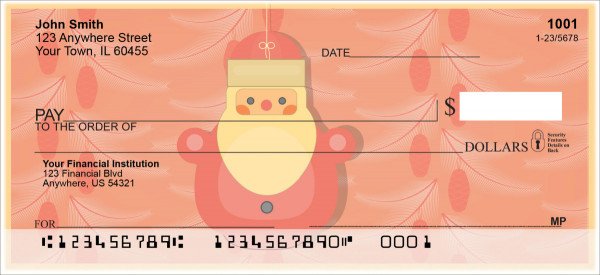 Merry Memories Personal Checks
