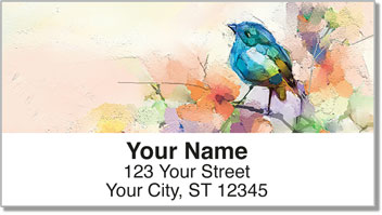 Bird Artwork Address Labels