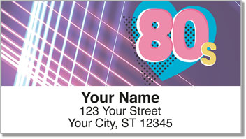 Excellent '80s Address Labels