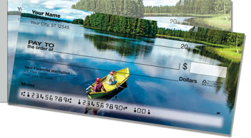 Gone Fishing Side Tear Checks