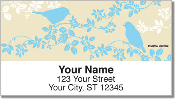 Bird on Branch Address Labels