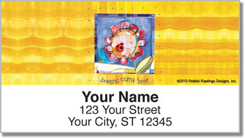 Rawlings Flower Address Labels