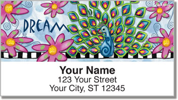 Embry Peacock Address Labels
