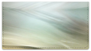 Green Swish Checkbook Cover