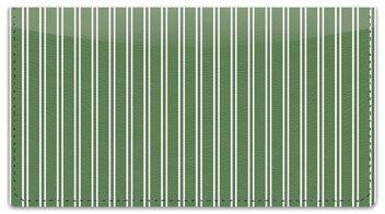 Green Pinstripe Checkbook Cover