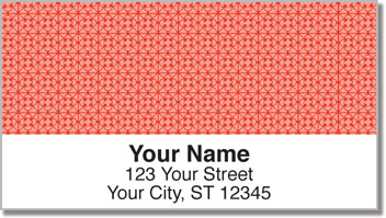 Red Box Scroll Address Labels