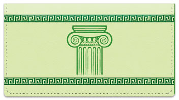 Greek to Me Checkbook Cover