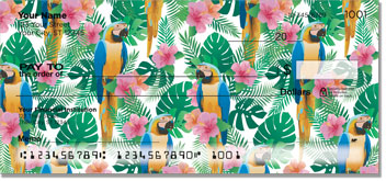 Hawaiian Print Checks