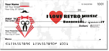 Barbershop Quartet Checks