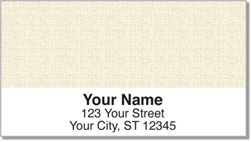 Gold Linen Address Labels