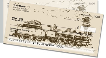 Vintage Train Side Tear Checks