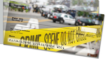 Crime Scene Side Tear Checks