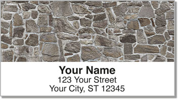 Masonry Address Labels