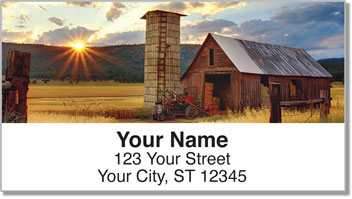 Farm Field Address Labels