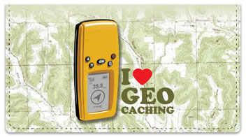Geocaching Checkbook Cover