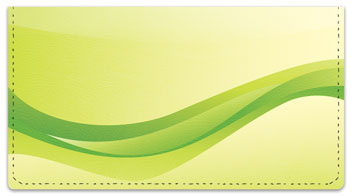 Gentle Wave Checkbook Cover