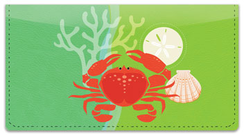 Modern Coastal Checkbook Cover