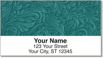 Swirling Vine Address Labels