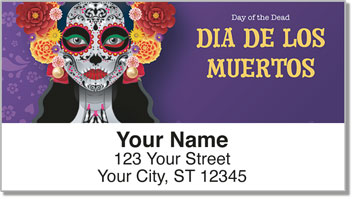 Day of the Dead Address Labels