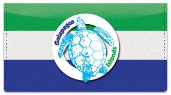 Galapagos Islands Checkbook Cover