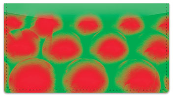Funky Bubble Wrap Checkbook Cover