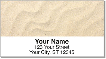 Patterns in the Sand Address Labels